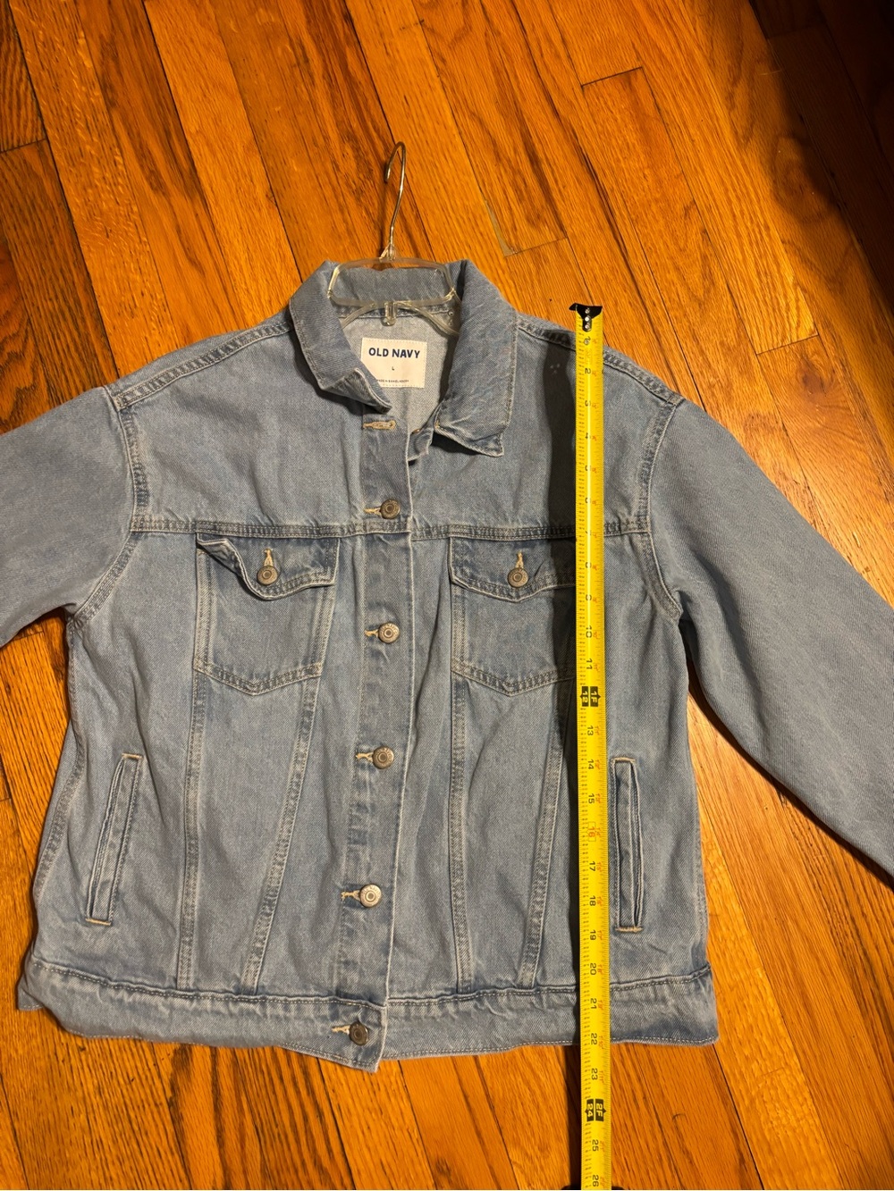 Old Navy Light Blue Denim Trucker Jacket - Picture 13 of 13